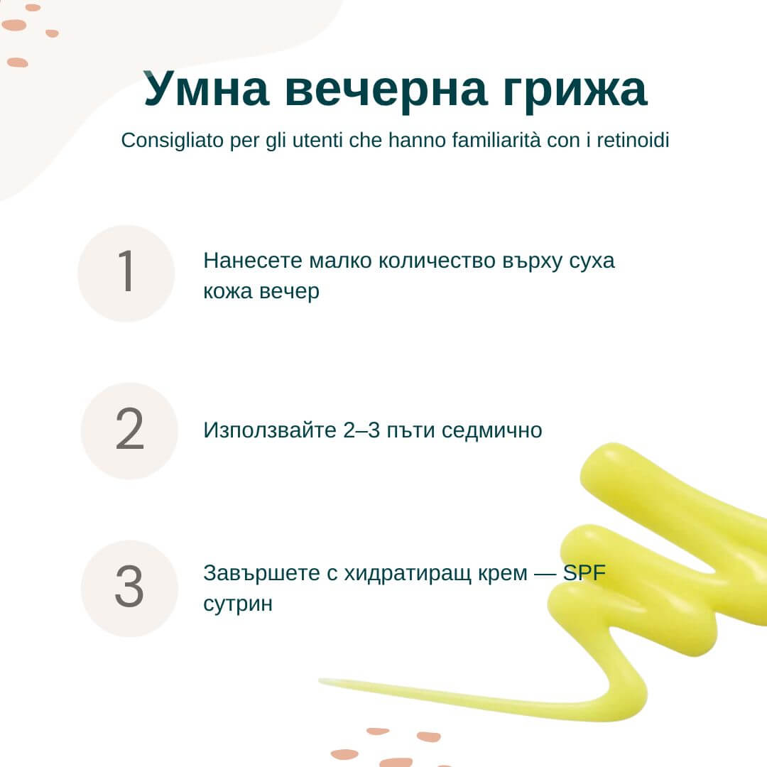 Обновяваща Стягаща Грижа с Ретинал