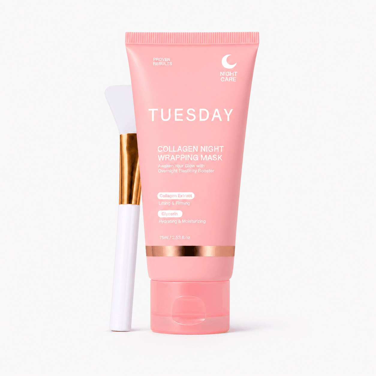 GlowPeel™ Колагенова Нощна Маска